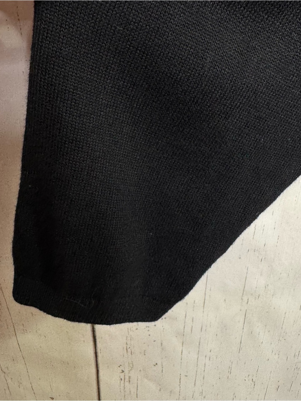 Torrid Black Open Front Waterfall Cardigan Size 4X Drape Lagenlook Boho Knit - Picture 6 of 10